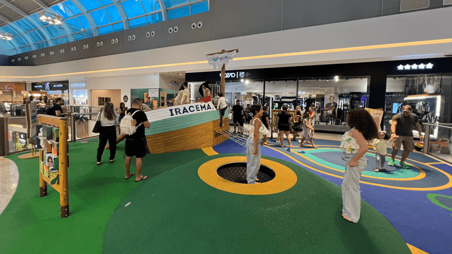 Lazer infantil gratuito é destaque da programação de férias dos shoppings RioMar em Fortaleza