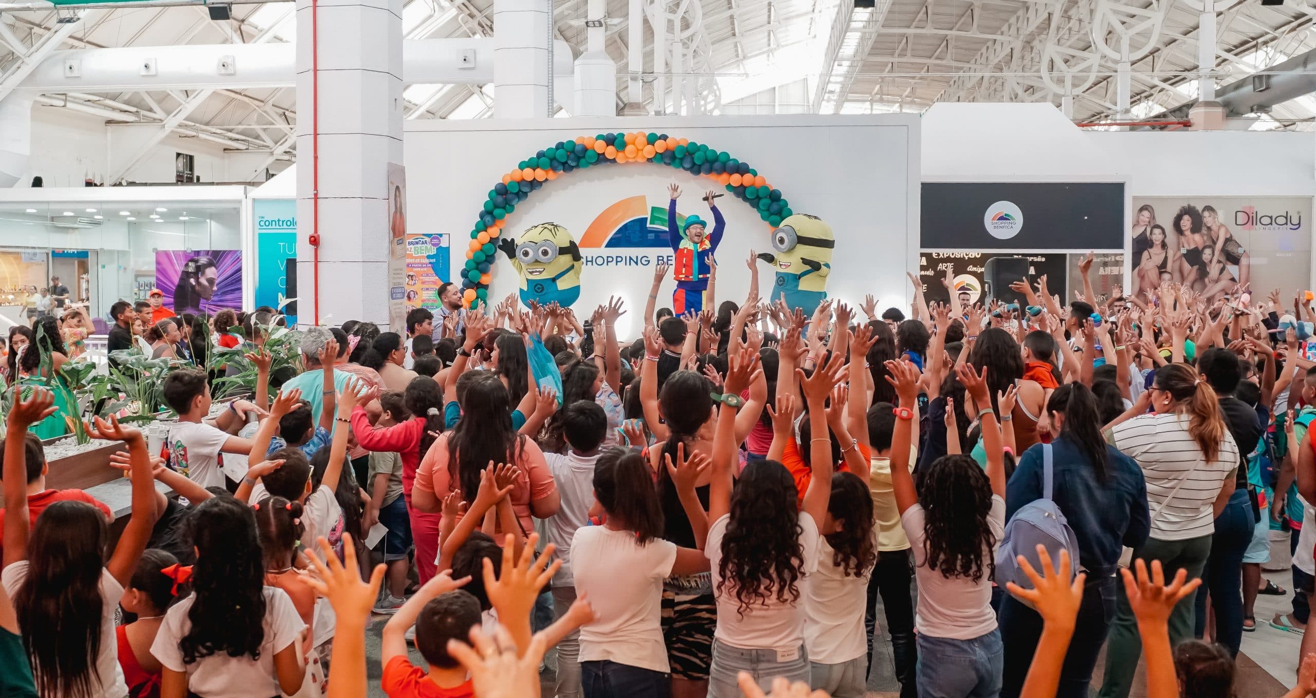Shopping Benfica celebra o Dia das Crianças com programação gratuita e reforça compromisso social