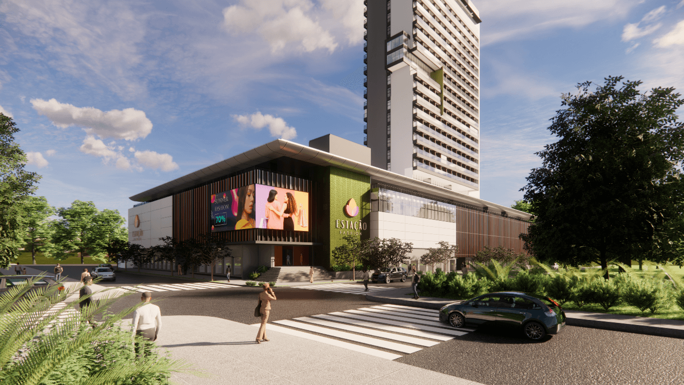 Estação Fashion alia arquitetura arrojada e inovação comercial para requalificar o Centro de Fortaleza