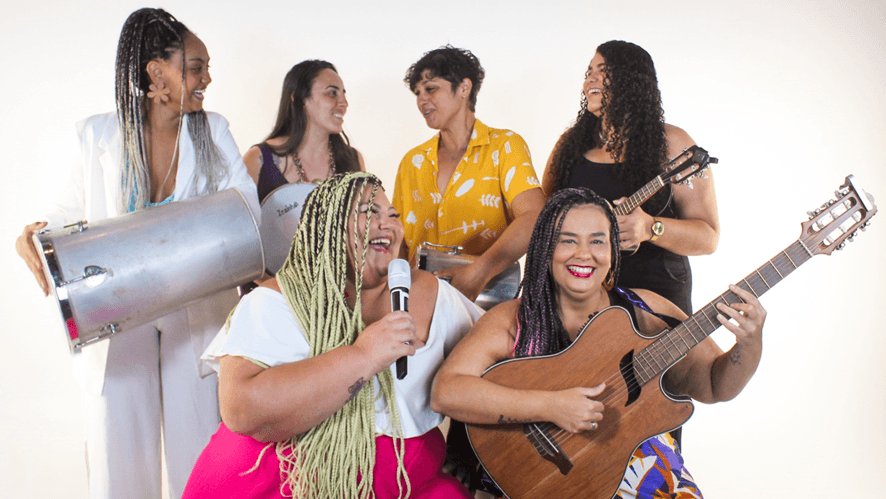 Grupo Essas Mulheres leva samba para show gratuito no RioMar Fortaleza sexta-feira (11/07)