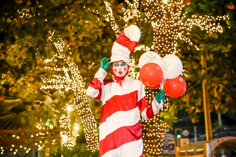 Magia de Natal: Papai Noel chega aos Jardins Open Mall com acender das luzes no dia 6 de novembro